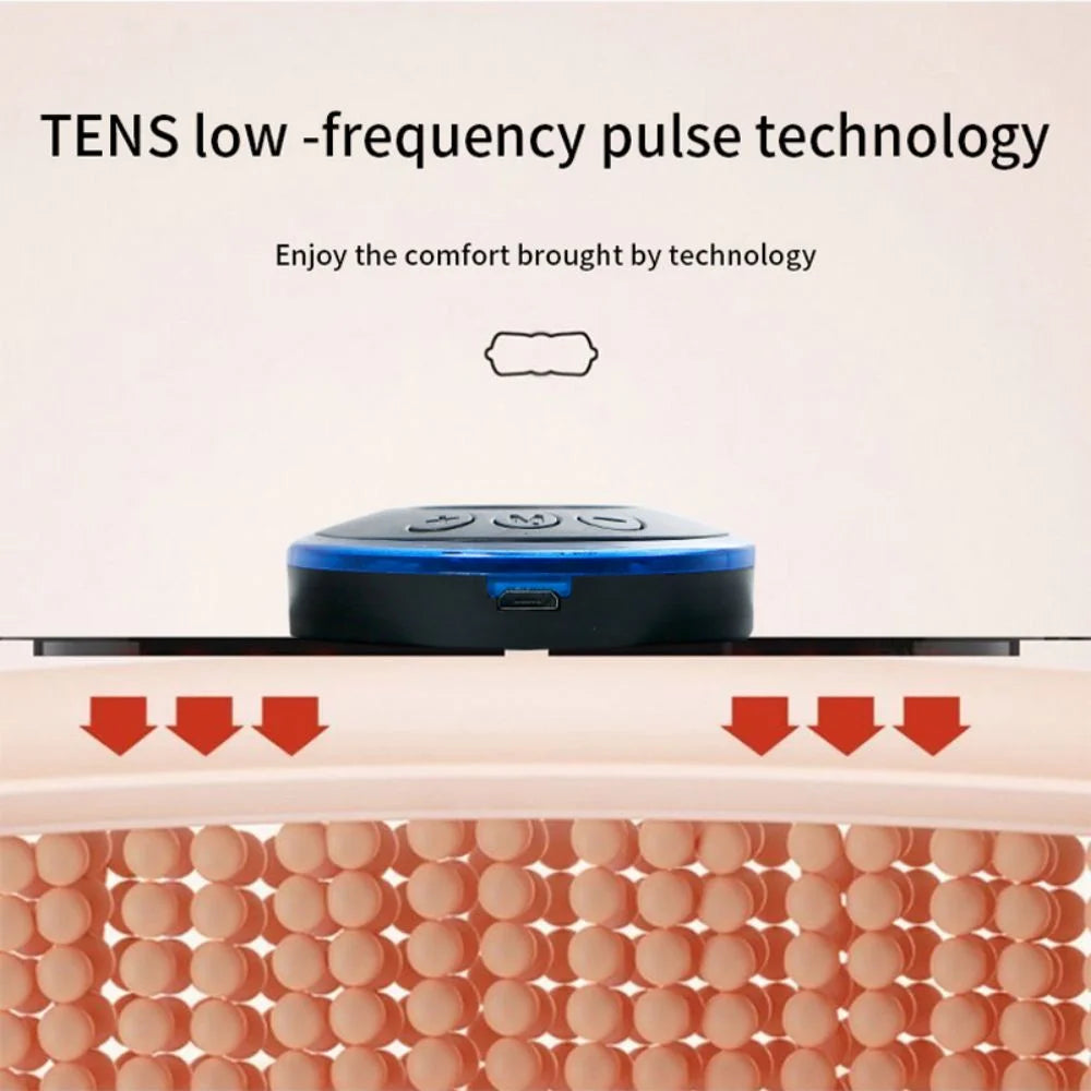 Experience Ultimate Relaxation with Our 8 Modes 19 Gears Electric Pulse Neck Massager – Perfect for Pain Relief in Neck, Back, and Body!