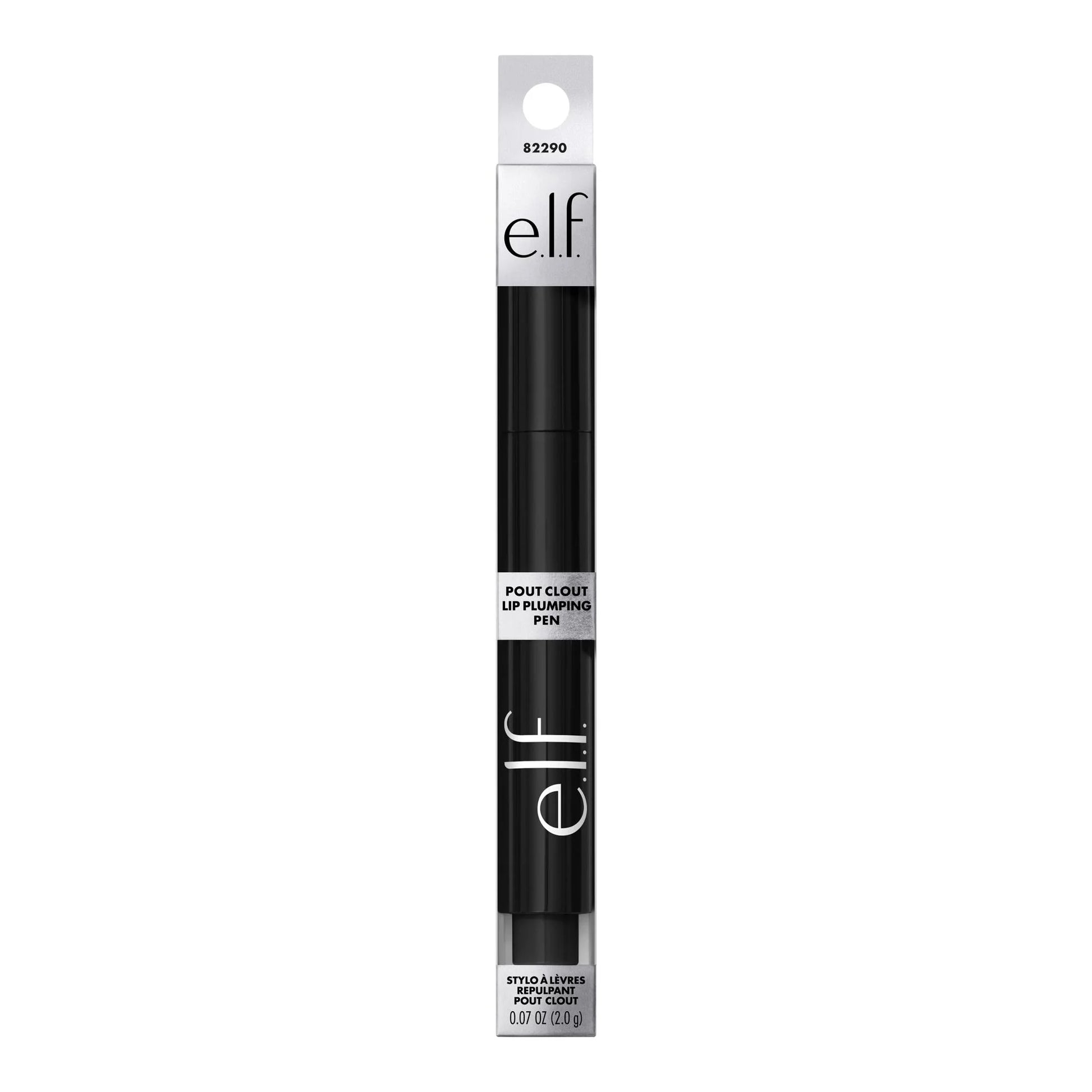 E.L.F. Pout Clout Lip Plumping Pen - Clear Shine & Hydration, 0.07 Oz
