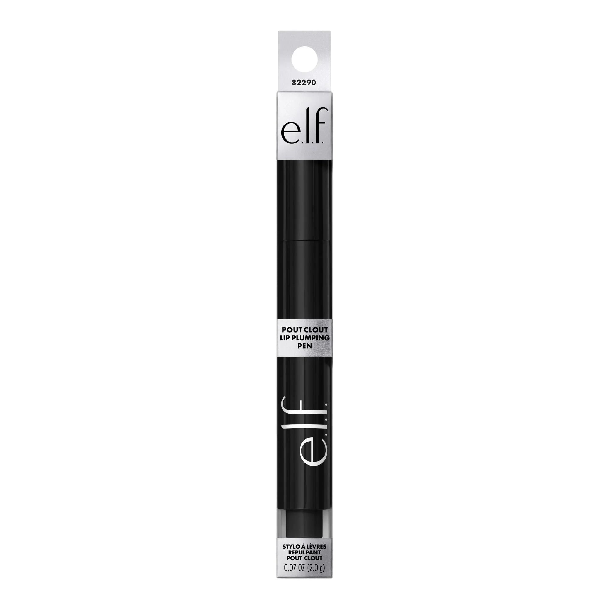 E.L.F. Pout Clout Lip Plumping Pen - Clear Shine & Hydration, 0.07 Oz